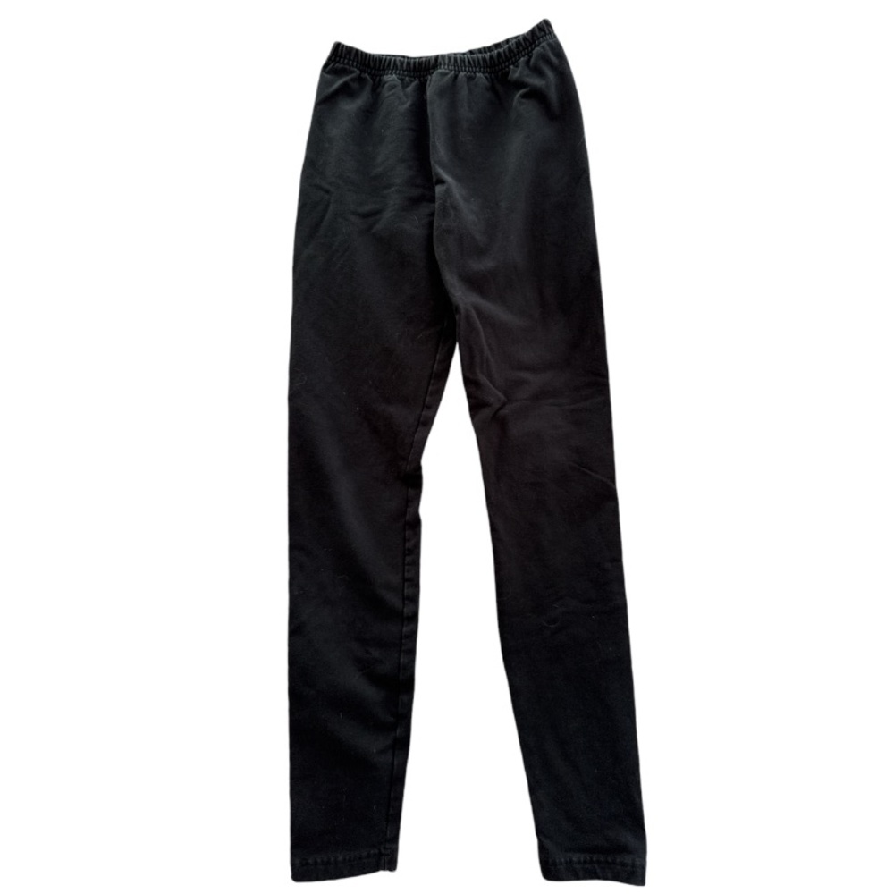 American Apparel medium black cotton leggings